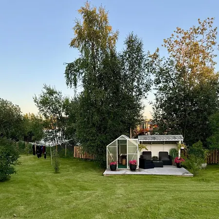 Moderne Med Badstu Og Privat Parkering Med El Lader 빌라 알타